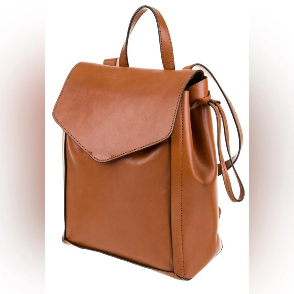 Loeffler Randall Leather Backpack - Picture 3 of 9